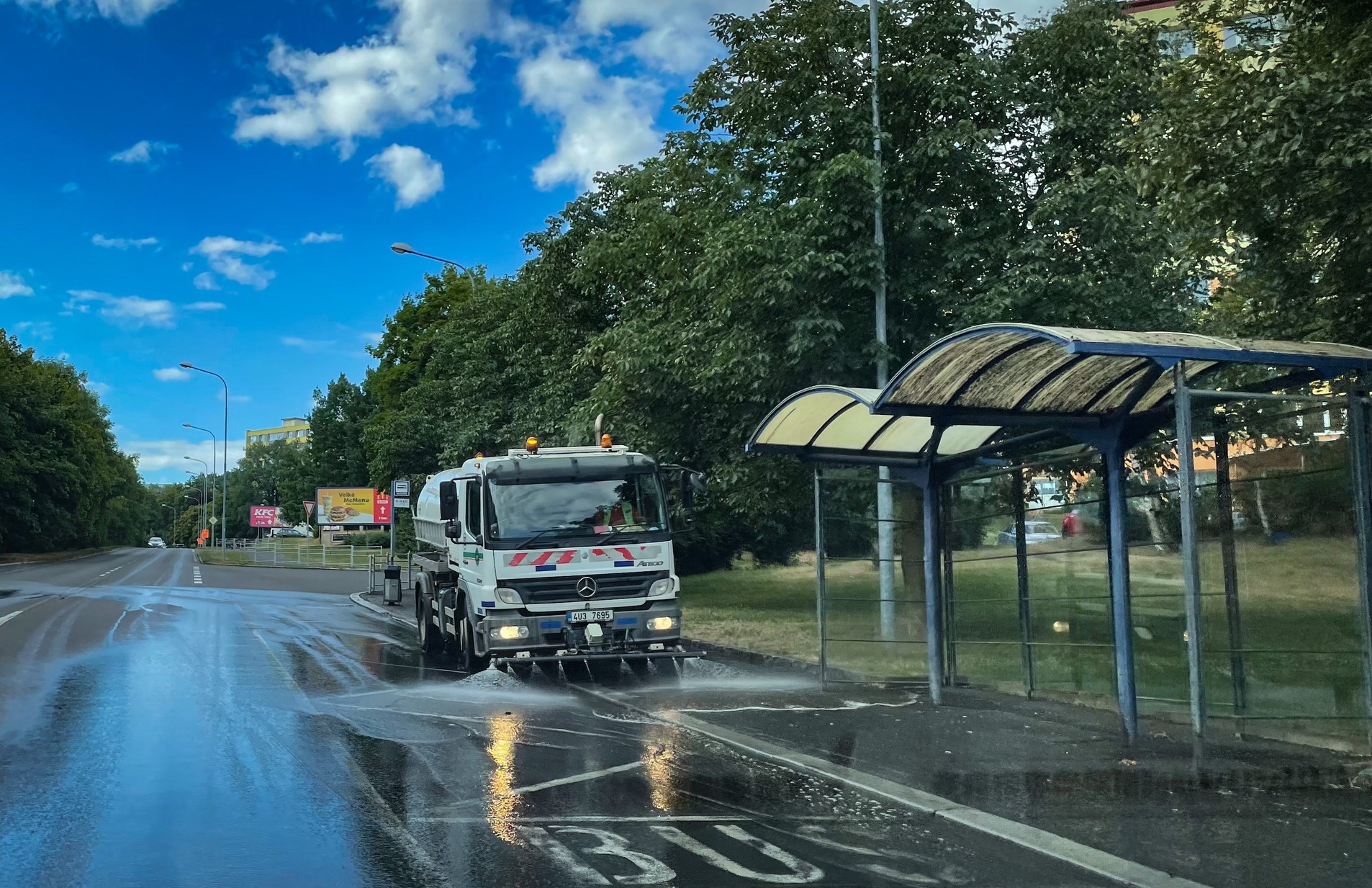 blokov&eacute; či&scaron;těn&iacute; Pod Lajsn&iacute;kem